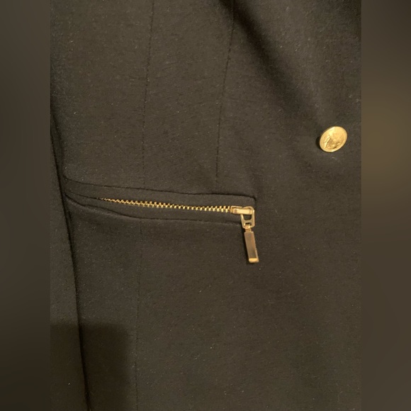 Vivienne Tam Black “Dylan” Blazer Jacket with Lapels Gold Buttons Women’s Size 8 - Picture 2 of 9